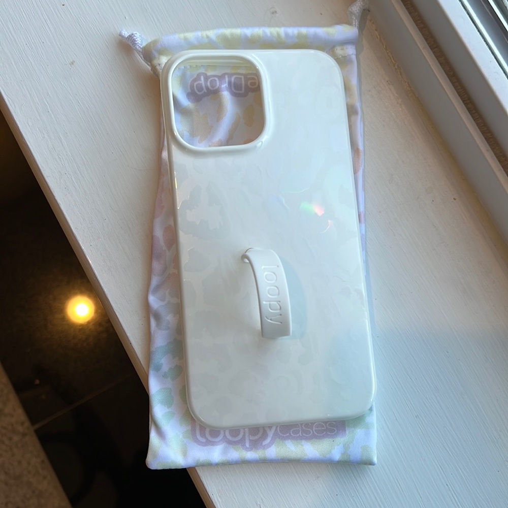 Loopy Case for Apple iPhone 13 Pro Max in Opal Leopard Iridescent-New